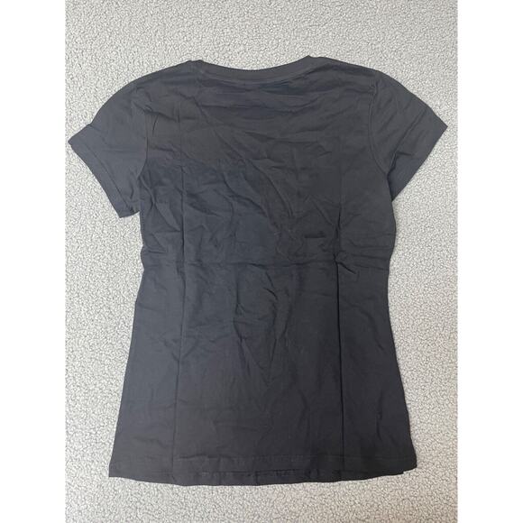 Luc Belaire T-Shirt womens small For Staff Only Rare France Black White Wine - Picture 4 of 4